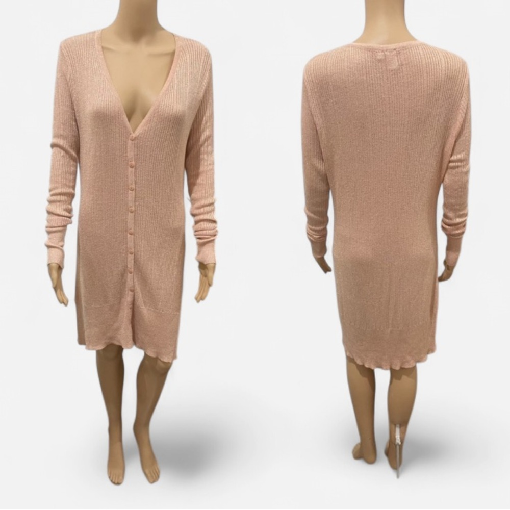 VILA Milano Ribbed Knit Top L